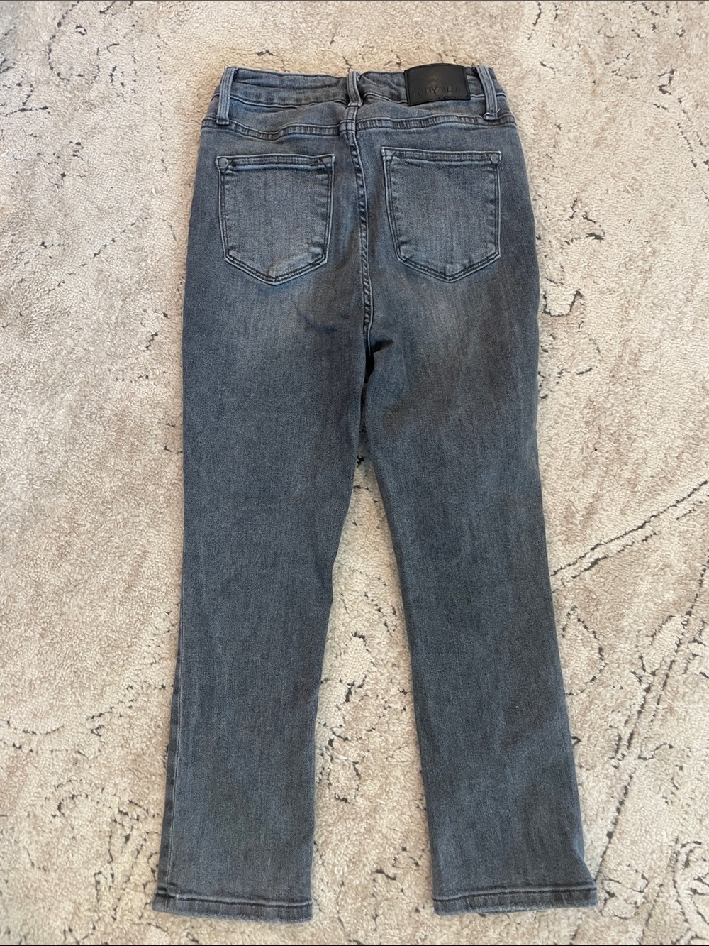 Judy Blue High-Rise Button-Fly Skinny Jeans - Charcoal Gray - Picture 3 of 14